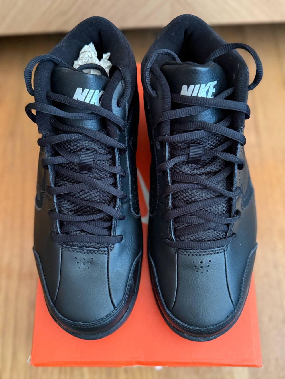 Nike The Overplay III NWB - BLACK Mid Top Men's Sneakers